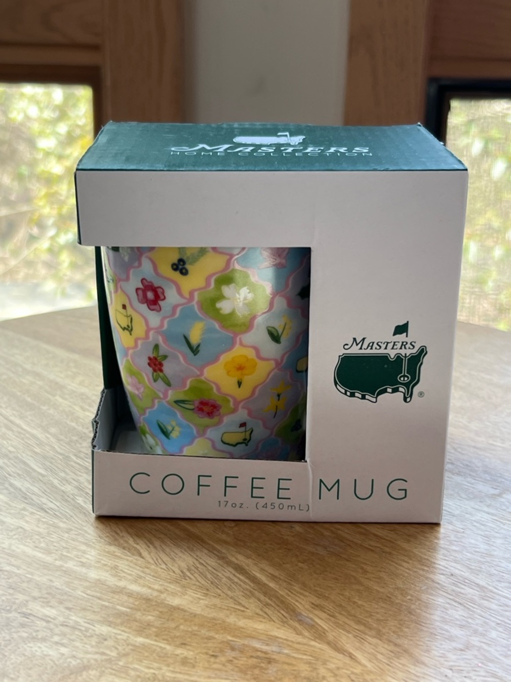 Masters Pastel Floral Ceramic Coffee Mug - Yellow, Pink, Blue, Green, White